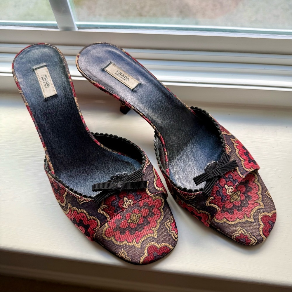 Prada Vintage Kitten Heel